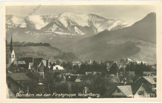 dornbirn, mit der firstgruppe