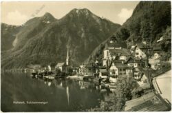 hallstatt, ortsansicht