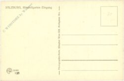 salzburg, schloss mirabell, mirabellgarten eingang