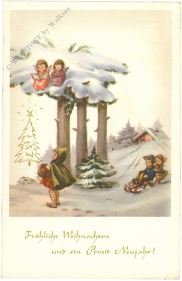 weihnachten, kinder spielen im schnee weihnachten, kinder spielen im schnee