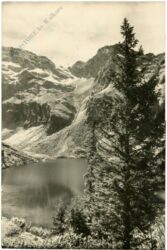 schladminger tauern, obersee mit der neualmscharte