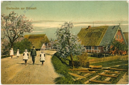 hamburg, vierlanden zur blütezeit