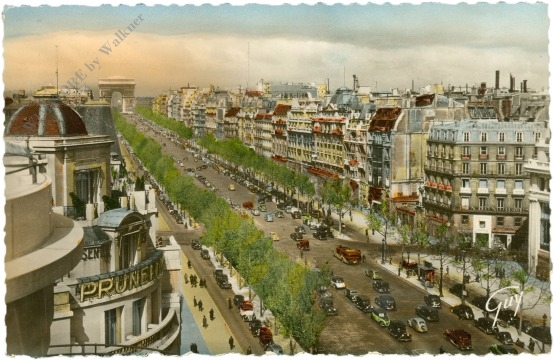 paris, avenue des champs elysees