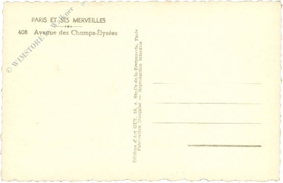 paris, avenue des champs elysees