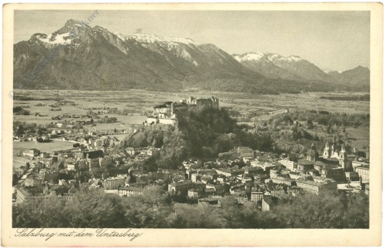 salzburg, mit untersberg