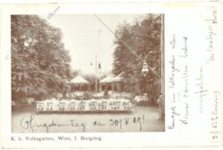 wien 1, k.k. volksgarten, burgring