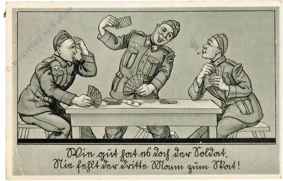 soldaten beim kartenspiel soldaten beim kartenspiel