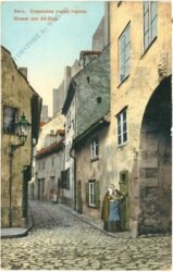 riga, straße aus alt riga