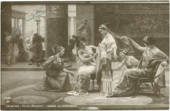 vasarri, emiliio: avant la ceremonie