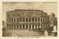 rom, via del mare e teatro marcello
