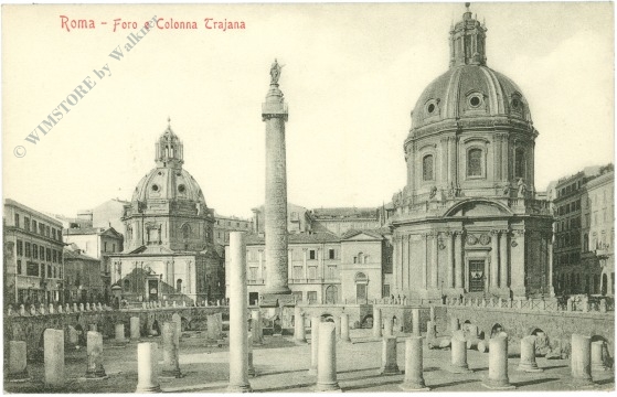 rom, foro e colonna trajana