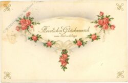 geburtstag, rosen