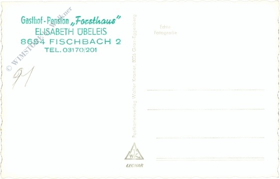 fischbach, gasthof forsthaus