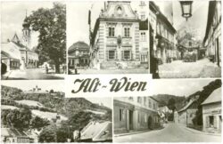 wien, alt wien multiansicht