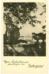 wien 13, schloss schönbrunn, beim neptunbrunnen rechts abbiegend zum tirolergarten