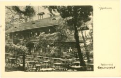 wien 13, schloss schönbrunn, restaurant tirolergarten