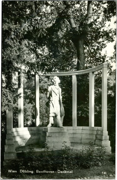 wien 19, beethoven denkmal