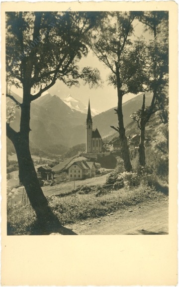 heiligenblut, gegen großglockner