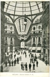 mailand, interno galleria