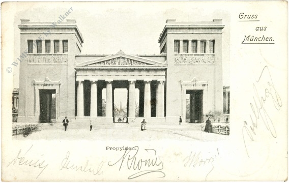 münchen, propyläen