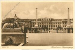 wien 13, schloss schönbrunn, haupteingang