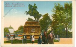 lemberg, sobieski denkmal