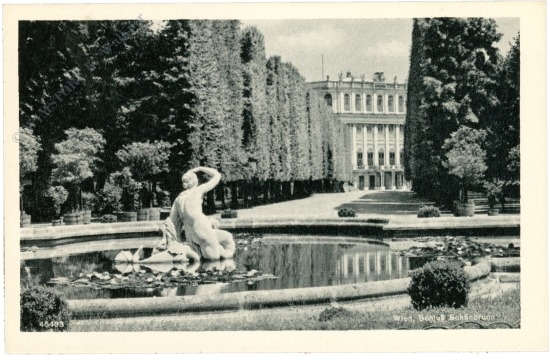 wien 13, schloss schönbrunn, brunnen wien 13, schloss schönbrunn, brunnen