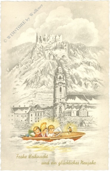 weihnachten: wachau, dürnstein