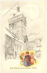 weihnachten: bregenz, martinsturm