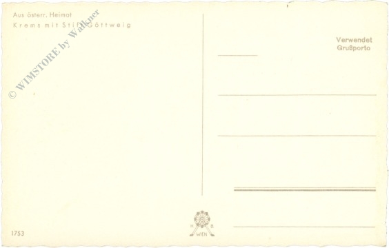 weihnachten: krems mit stift göttweig