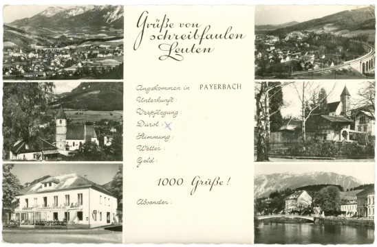 payerbach, multiansicht payerbach, multiansicht