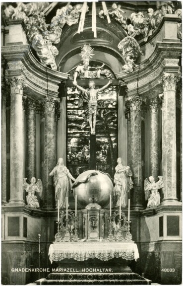 mariazell, gnadenkirche, hochaltar