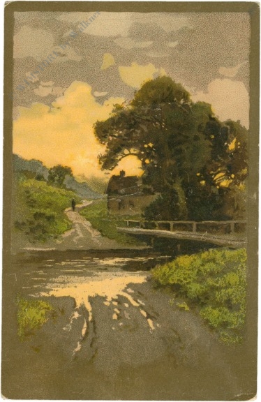 brücke über einen fluss