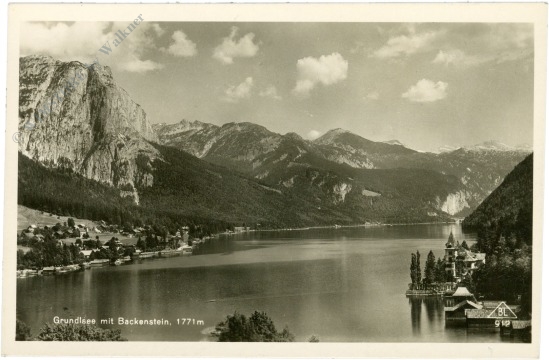 grundlsee, mit backenstein grundlsee, mit backenstein