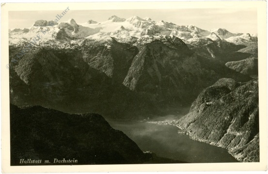 hallstatt, mit dachstein hallstatt, mit dachstein