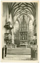 kefermarkt, inneres der kirche