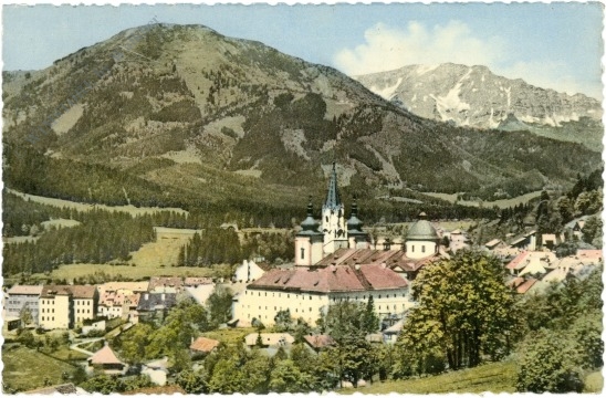mariazell, mit gemeindealpe und Ötscher mariazell, mit gemeindealpe und Ötscher