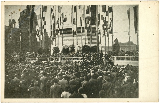 wien, x. sängerbundfest, festzug wien, x. sängerbundfest, festzug