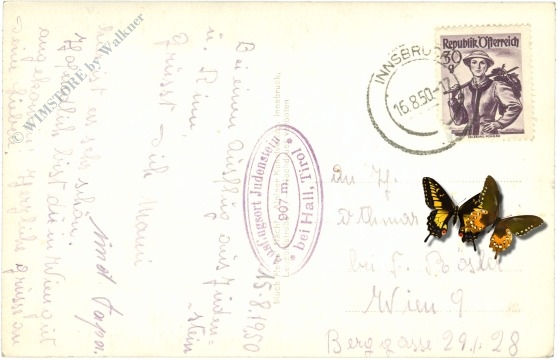 judenstein bei hall, ortsansicht