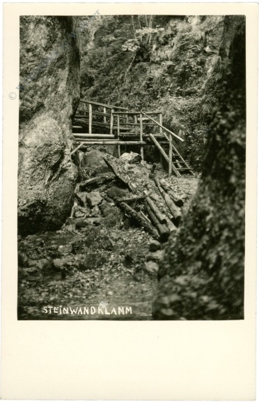 muggendorf, steinwandklamm