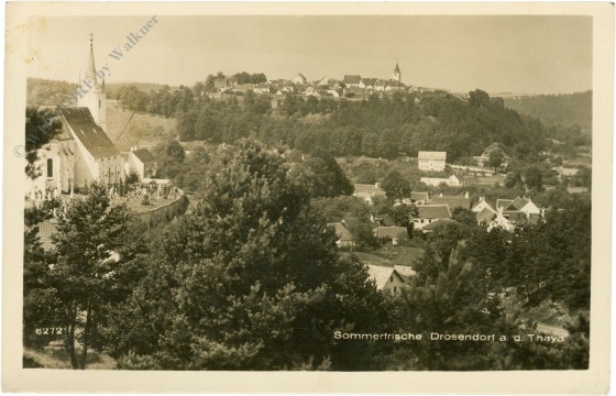 drosendorf an der thaya, ortsansicht