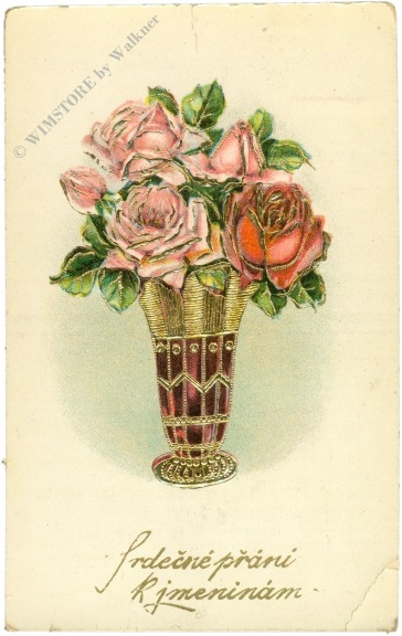 geburtstag, rosen in einer vase geburtstag, rosen in einer vase