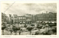 pamplona, plaza del castillo