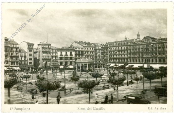 pamplona, plaza del castillo pamplona, plaza del castillo