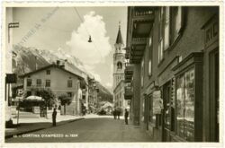 cortina d'ampezzo, ansicht