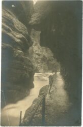 garmisch partenkirchen, gruss aus der partnachklamm