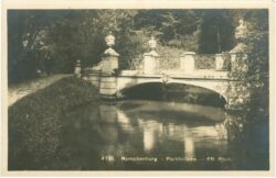 münchen, nymphenburg, parkbrücke