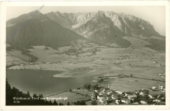 walchsee, mit kaisergebirge
