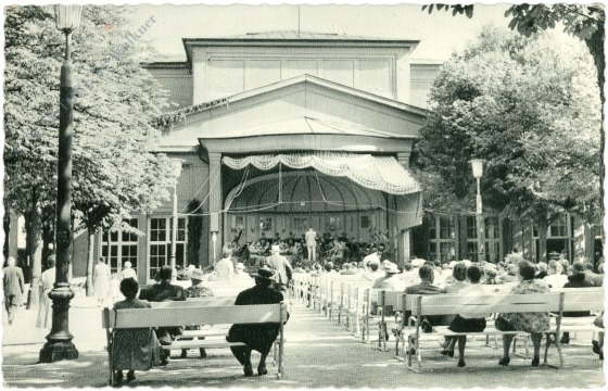 bad kissingen, kurgarten und musikpavillon