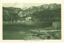 kufstein, hechtsee mit dem kaisergebirge